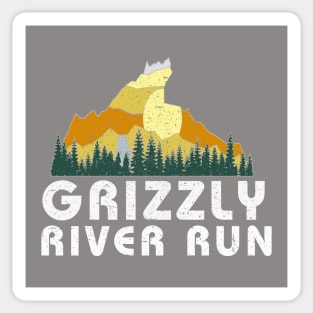 Grizzly River Run Sticker